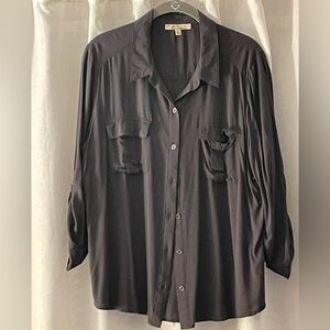 Les Serein Amelia Button Down Top